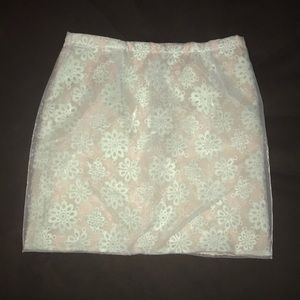 Lace skirt
